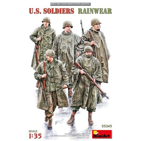MINIART 35245 U.S. SOLDIERS RAINWEAR 1/35