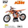 NEWRAY 58353 MOTO KTM 450 SX-F 2022 N.1 C. WEBB 1/12