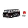 JADA 32027 FORD ECONOLINE BUS W/M&MS RED FIGURE BROWN HOLLYWOOD RIDES 1965 1/24