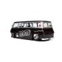 JADA 32027 FORD ECONOLINE BUS W/M&MS RED FIGURE BROWN HOLLYWOOD RIDES 1965 1/24