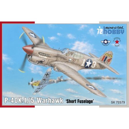 P-40K-1/5 WARHAWK "SHORT FUSELAGE" 1/72