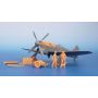 CMK129-P72008 3D PRINTED MILITAIRE TEMPEST MK.V ENGINE AND FUSELAGE TANKS FOR AIRFIX KIT 1/72