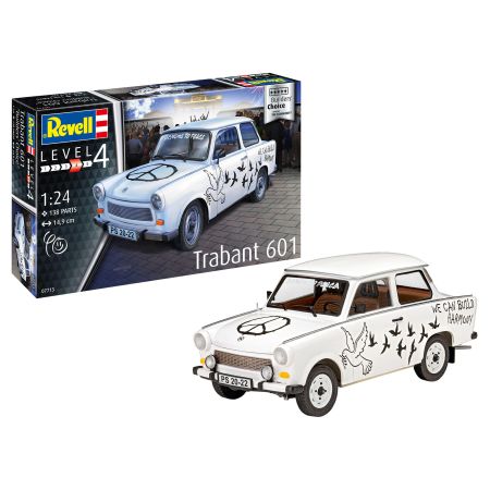 REVELL 07713 MAQUETTE VOITURE TRABANT 601S "BUILDER'S CHOICE" 1/24