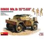 MINIART 35067 DINGO Mk.1b BRITISH SCOUT CAR w/CREW 1/35