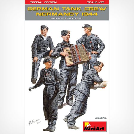 MINIART 35275 GERMAN TANK CREW (Normandy 1944) SPECIAL EDITION 1/35