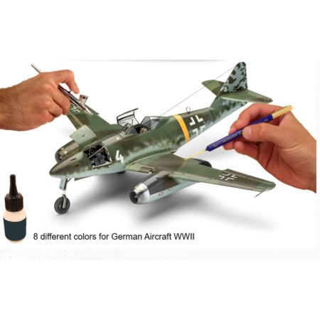 REVELL 36200 MODEL COLOR AVIATION ALLEMANDE WWII (8X 17ML
