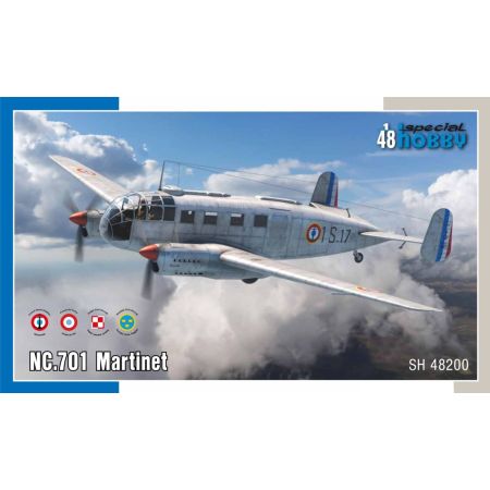 SPECIAL HOBBY 48200 MAQUETTE AVION SNCAC NC.701 MARTINET 1/48
