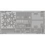 EDUARD 72544 B-17F EXTERIOR 1/72 PHOTO ETCHED SET FOR REVELL