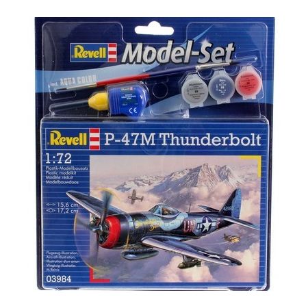 Revell 63984 - MODEL SET P-47M THUNDERBOLT 1/72