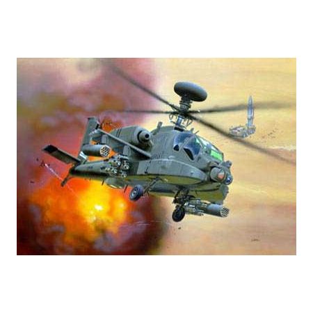 AH-64D LONGBOW APACHE MAQUETTE REVELL 1/144