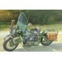 Italeri 7401 - Harley Davidson WLA 750 US Army WWII 1/9