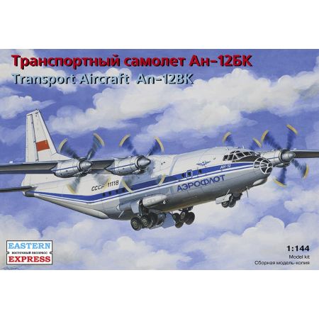 EASTERN EXPRESS 14487 ANTONOV AN-12BK RUSSIAN TRANSPORT AIRCRAFT, AEROFLOT 1/35