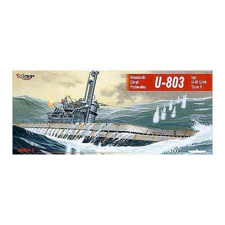 MIRAGE HOBBY 40044 GERMAN U-BOOT U-803 - IX C/40 1/400