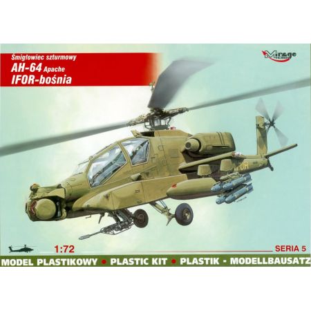 MIRAGE HOBBY 72052 AH-64 APACHE IFOR - BOSNIA 1/72