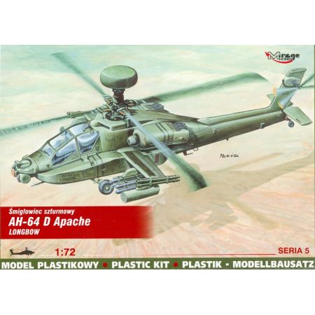 MIRAGE HOBBY 72054 AH-64 D APACHE-LONGBOW 1/72