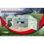 MIRAGE HOBBY 354005 ARMORED CASEMATE CONCRETE BUNKER FOR A SINGLE MACHINE GUN 1/35