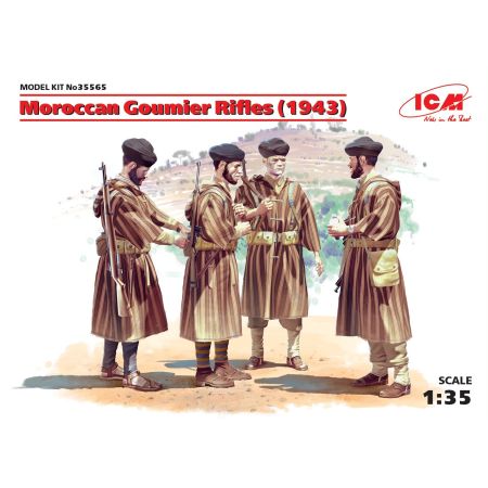 Icm 35565 Moroccan Goumier Rifles 1/35