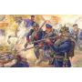 Icm 35012 -Prussian Line Infantry (1870-1871) (4 figures - officer on horse, 3 soldiers) 1/35