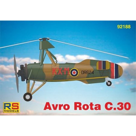 RS MODELS 92188 AVRO ROTA C.30A 1/72