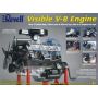 MONOGRAM VISIBLE V-8 ENGINE MAQUETTE REVELL 1/4