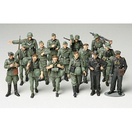 TAMIYA 32530 MAQUETTE MILITAIRE WWII GERMAN INFANTRY ON MANEUVERS 1/48