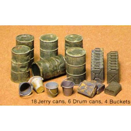 TAMIYA 35026 MAQUETTE MILITAIRE JERRY CAN SET 1/35