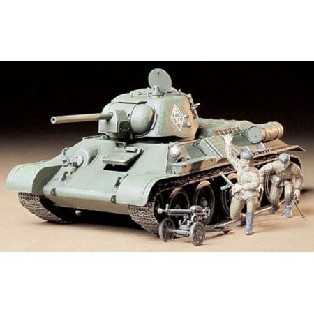 TAMIYA 35149 MAQUETTE MILITAIRE RUSSIAN T34/76 TANK (CHTZ) VERSION 1943 PRODUCTION 1/35