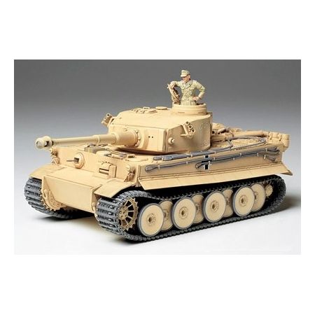 TAMIYA 35227 MAQUETTE MILITAIRE TIGER I PROD. INITIALE D.A.K. 1/35