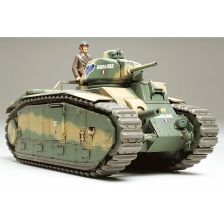 TAMIYA 35282 MAQUETTE MILITAIRE FRENCH BATTLE TANK B1 BIS 1/35
