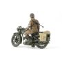 TAMIYA 35316 MAQUETTE MILITAIRE BRITISH M20 MOTORCYCLE W/MP SET 1/35
