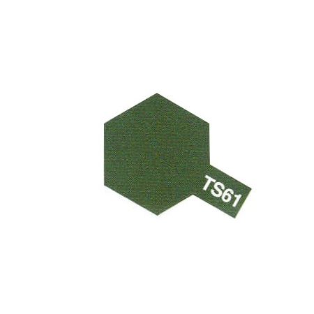 TAMIYA 85061 PEINTURE BOMBE TS61 VERT OTAN MAT (100ML)