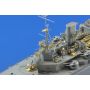 HMS King George V cranes & railings 1/350