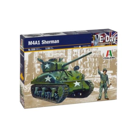 Italeri 225 - M4A1 SHERMAN 1/35