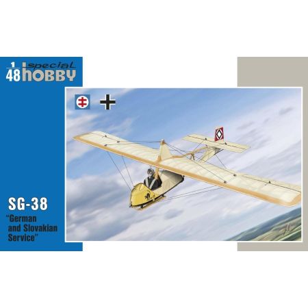 SPECIAL HOBBY 48141 MAQUETTE AVION SG-38 "GERMAN AND SLOVAK SERVICE" 1/48