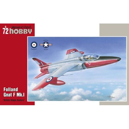 SPECIAL HOBBY 72322 MAQUETTE AVION FOLLAND GNAT F MK.I BRITISH SINGLE SEATERS 1/72