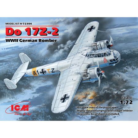 Icm 72304 - Do 17Z-2, WWII German Bomber 1/72