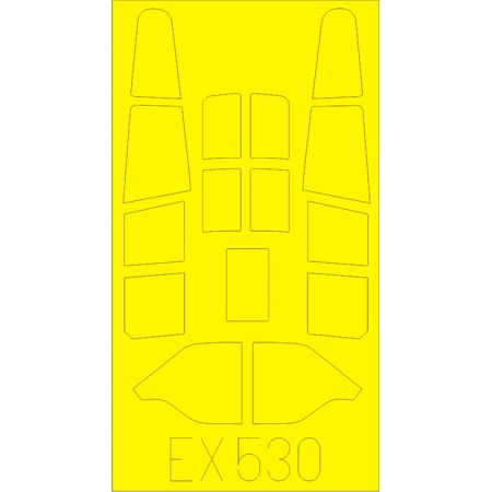 EDUARD EX530 P-40B RECOMMANDÉ POUR AIRFIX 1/48
