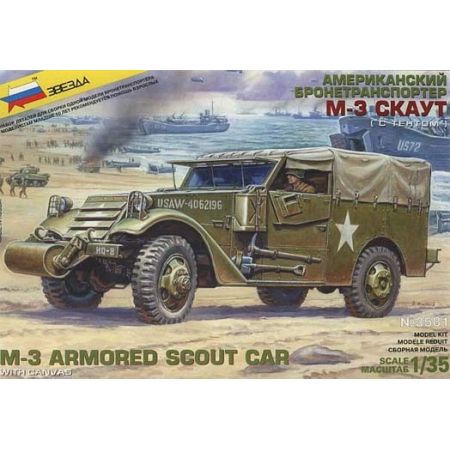 M3 Scout Car Bâche 1/35