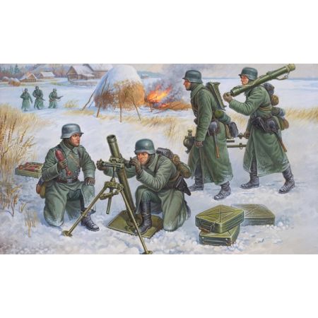 Mortier Allemand 80mm Hiver 1/72