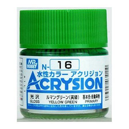 [HC] - N-016 - Acrysion (10 ml) Yellow Green