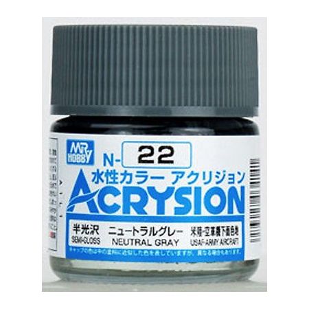 [HC] - N-022 - Acrysion (10 ml) Neutral Gray