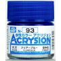 [HC] - N-093 - Acrysion (10 ml) Clear Blue