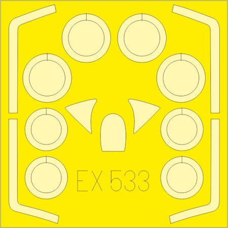 EDUARD EX533 T-33A RECOMMANDÉ POUR GREAT WALL HOBBY 1/48