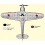 ARK MODELS 48024 HAWKER HURRICANE BRITISH FIGHTER THE SOVIET AIR FORCES 1/48
