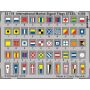 EDUARD 53178 INTERNATIONAL MARINE SIGNAL FLAGS STEEL 1/350