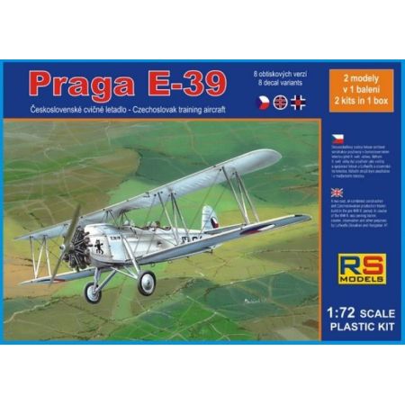 RS MODELS 92061 PRAGA E-39 CZ. TRAINER 1/72