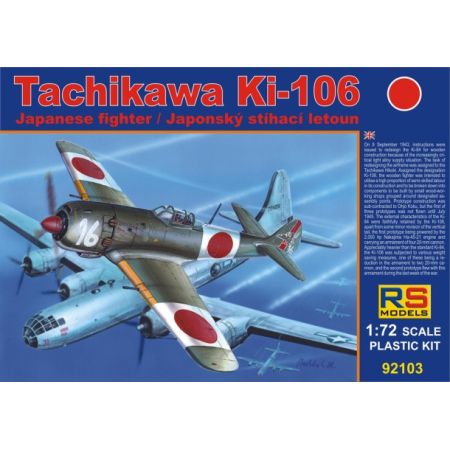 RS MODELS 92103 TACHIKAWA KI-106 1/72
