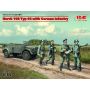 ICM 35504 Horch 108 Typ 40 Avec Infanterie 1/35