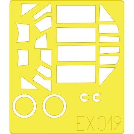 EDUARD EX019 BF 109E-3 (TAMIYA) 1/48