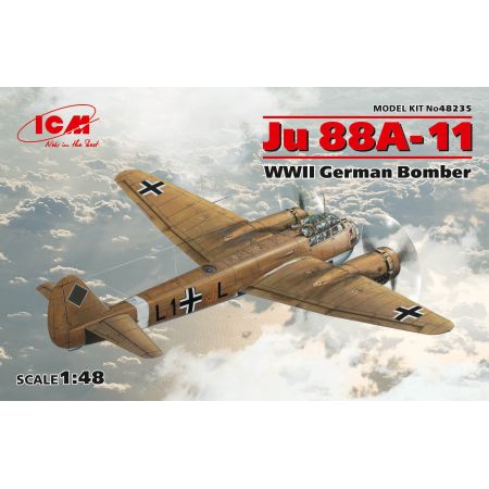 Icm 48235 - Ju 88A-11, WWII German Bomber 1/48